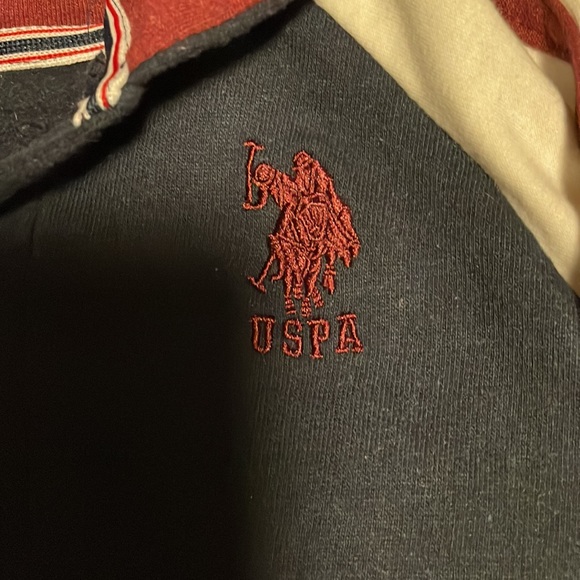 Size 12 month US Polo Association one piece outfit with hood - Picture 3 of 6